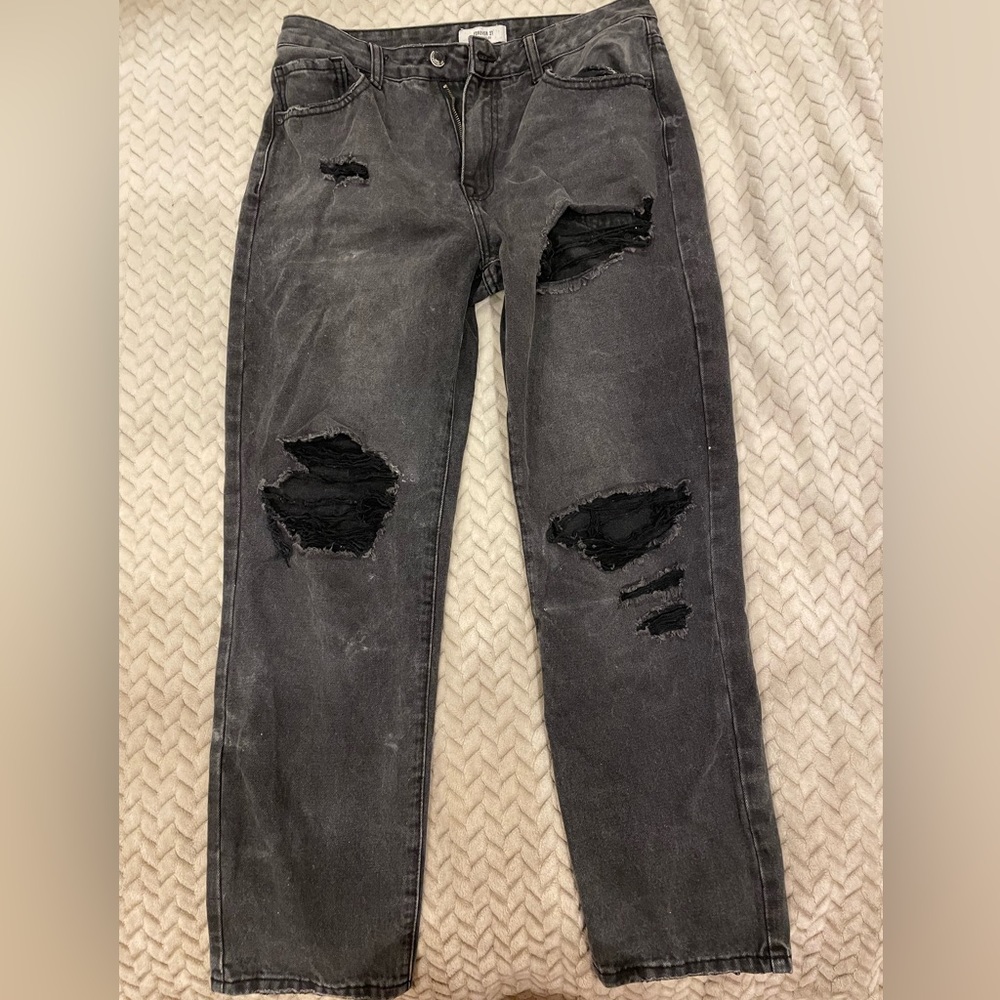 women’s size 29 forever 21 black jeans